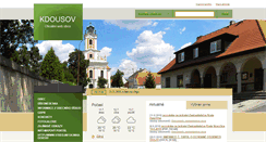 Desktop Screenshot of kdousov.cz